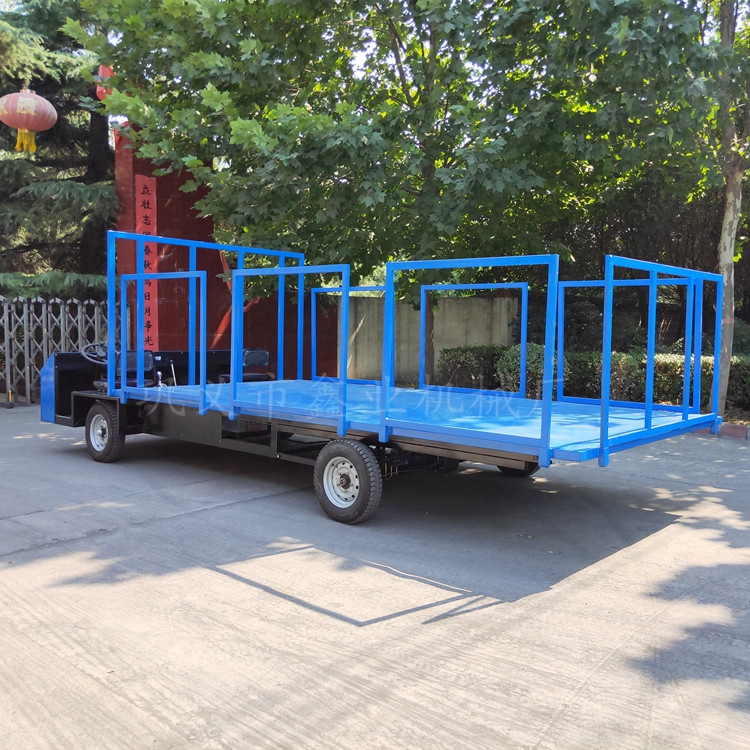 新款加長(zhǎng)加寬電動(dòng)四輪平板車