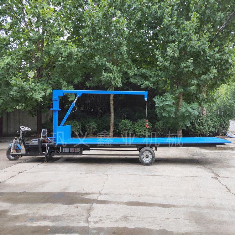 三輪電動(dòng)平板車帶吊機(jī)的貴不貴好用不好用